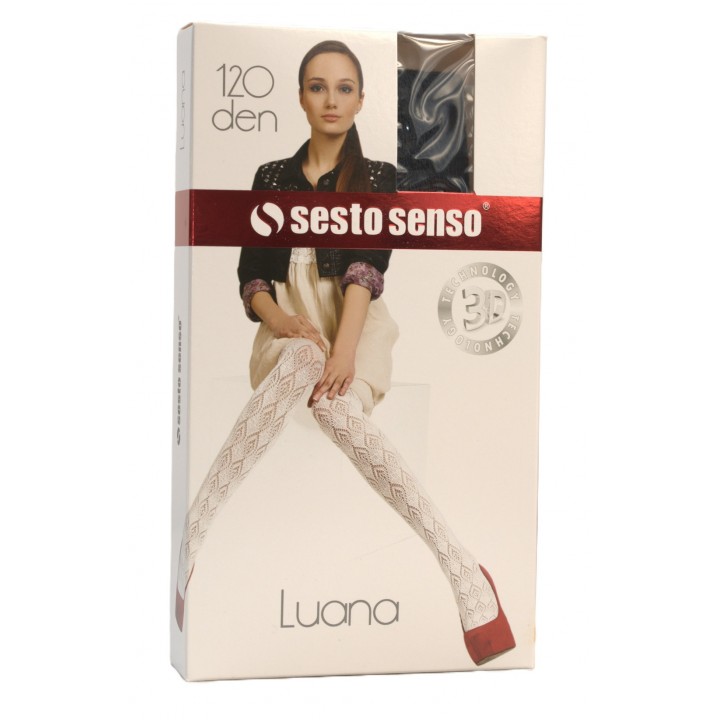 КОЛГОТКИ SESTO SENSO LUANA СЕРЫЕ /4