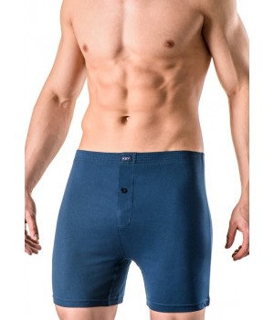 Труси-боксери Key MXC-126 3XL-4XL 3XL темно-сині