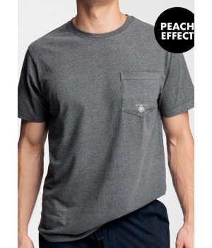 ФУТБОЛКА ATLANTIC NMT-033 WL21 СІРИЙ/МЕТАЛЕВИЙ /S