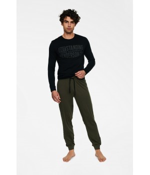 Пижама HENDERSON 40040 BADGE L, черная