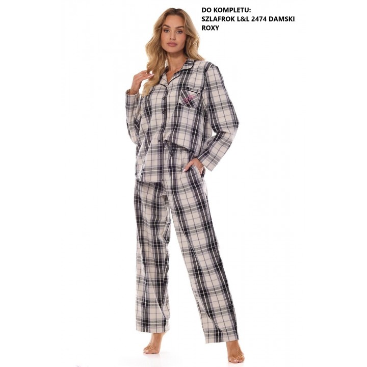Женская пижама L&L 2475 ROXY GRAPHITE /M