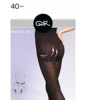 КОЛГОТКИ GATTA MODELINE WZ 04 2 черный