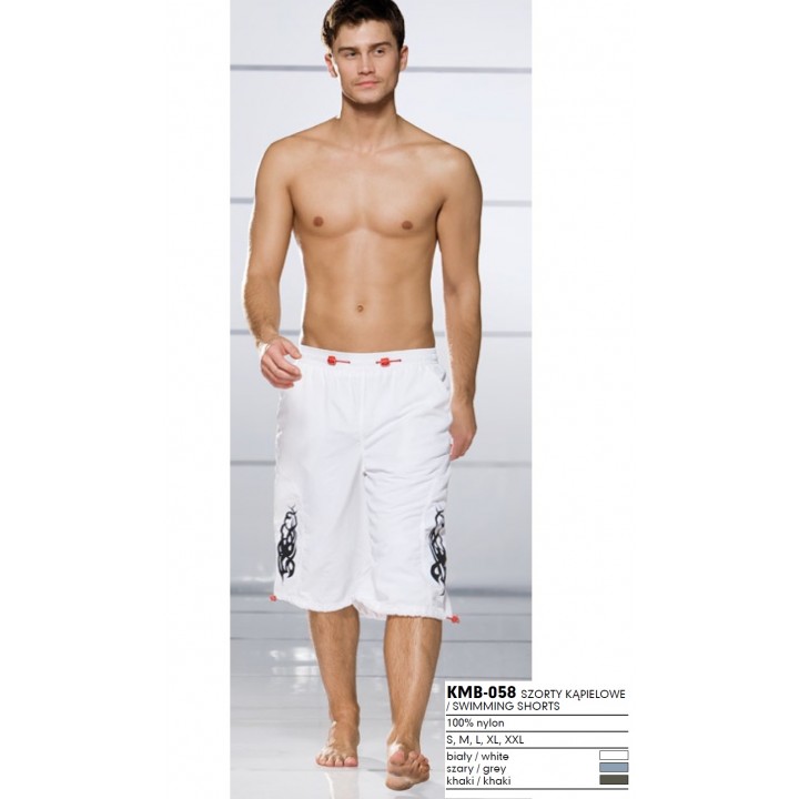 Плавки-боксеры ATLANTIC KMB-058 серые/XL #PR