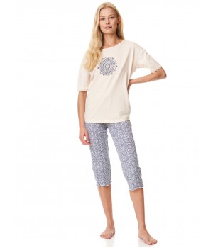 Ключи от пижамы LNS-744 A23 L бежевый