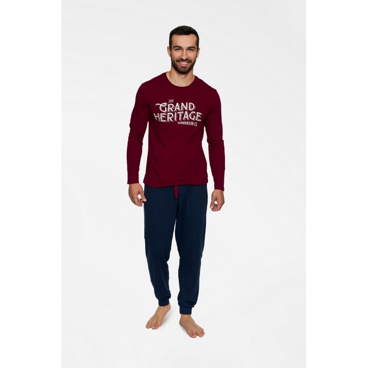 Пижама HENDERSON 40021 BRAND L красного цвета