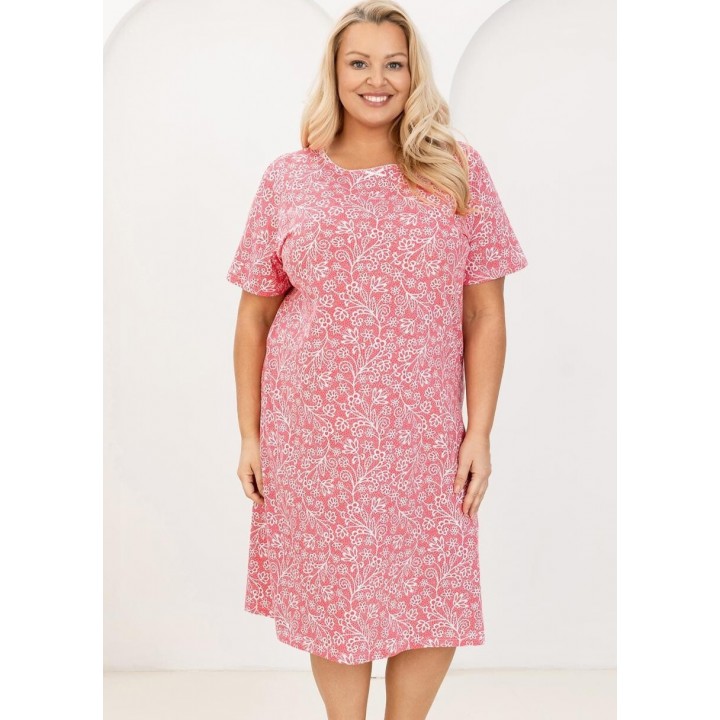 СОРОЧКА REGINA 169 РОЖЕВА/ 4XL