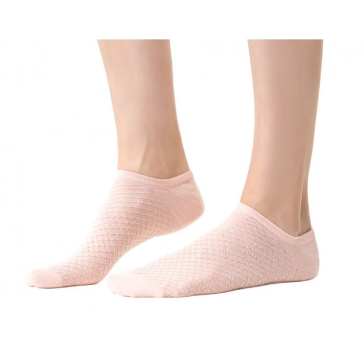 STOPKI STEVEN 066 AŻUR 3D RÓŻ 38/40