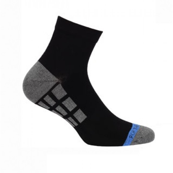 Мужские носки WOLA SPORT до щиколотки, размер W 996, черные, размер 38/40