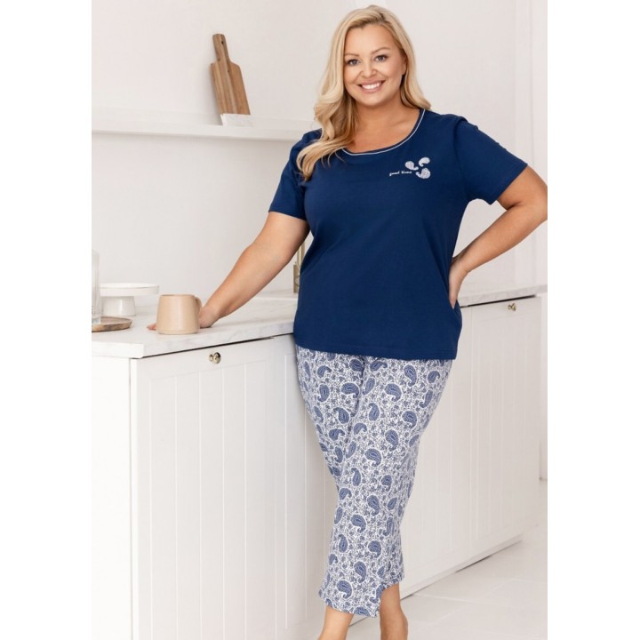 Женская пижама REGINA 729 GRA / 3XL