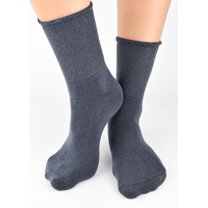 Медичні шкарпетки NOVITI SB103-U-02 GRF 35-38