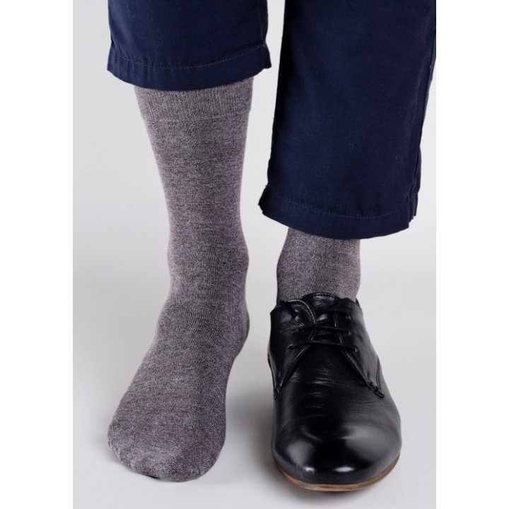 Бамбуковые носки REGINASOCKS 0534 C меланж, размеры 43-46