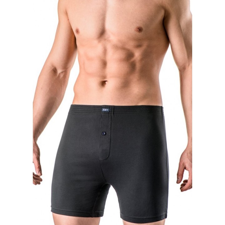 ШОРТИ-БОКСЕРИ KEY MXC-126 3XL-4XL 3XL чорні