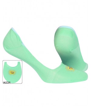 ЖІНОЧІ СИЛІКОНОВІ МОКАСИНОВІ ЧЕРЕВИКИ WOLA WZ973 М'ЯТНОГО КОЛЬОРУ 36/38