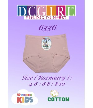 Дівчачі труси-поло DC 6336, бавовна