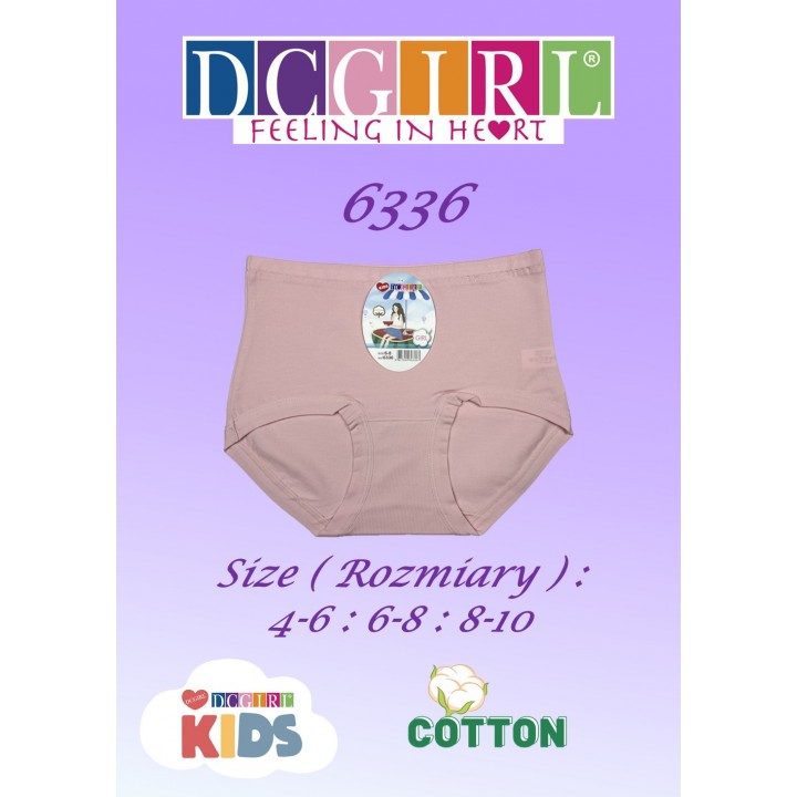 Девичьи трусики DCPOLO 6336, хлопок