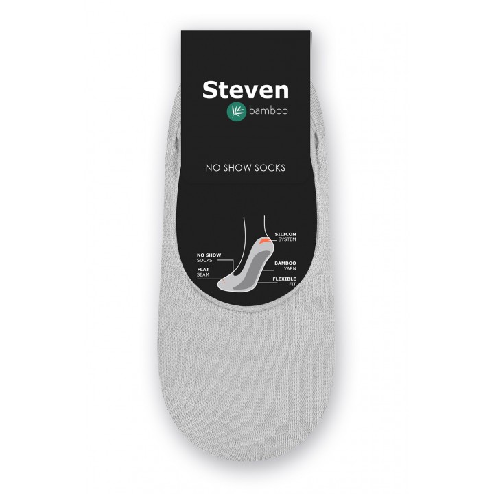 Мужские носки Steven 036, размер 44-46, серые.