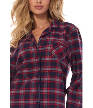 Женская пижама L&L 2475 ROXY темно-синего цвета / XXL