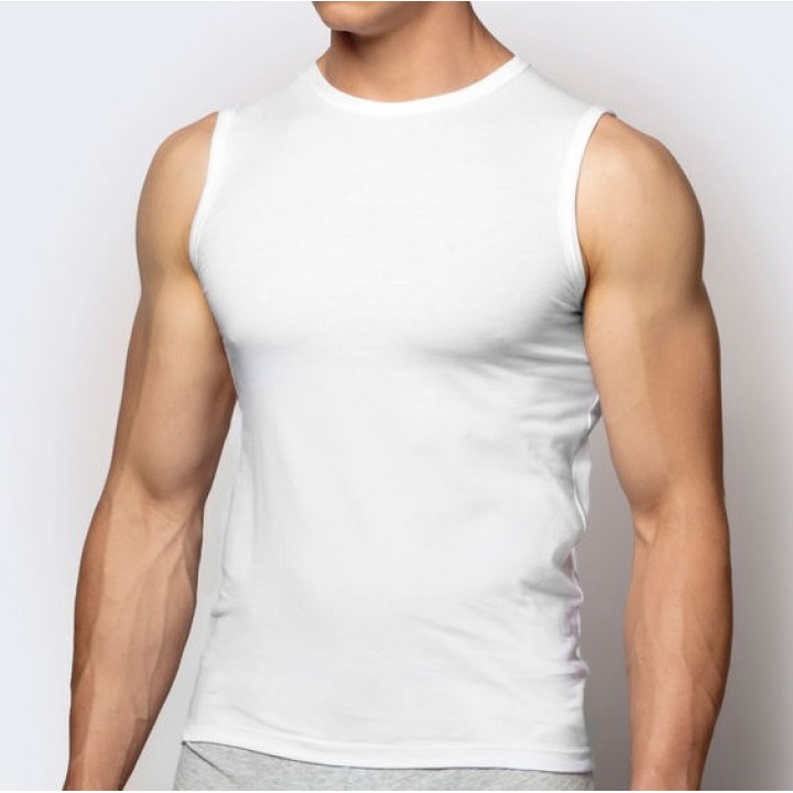 Футболка ATLANTIC BMV-047 БІЛА/XXL