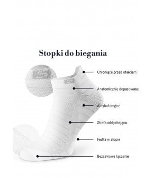 ШКАРПЕТКИ ДЛЯ БІГУ STEVEN 177, РОЗМІР 41-43