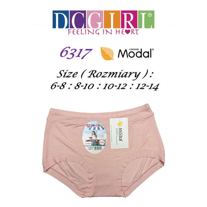 Дівчачі труси-поло DC 6317, колір модал