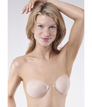 Бюстгальтер JULIMEX самоклеючий BS-02 бежевий/білий