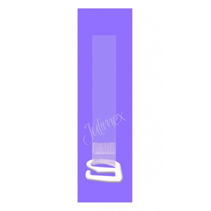 Бретели для бюстгальтера силіконові JULIMEX RT-102 SILIKON 12MM METAL one size