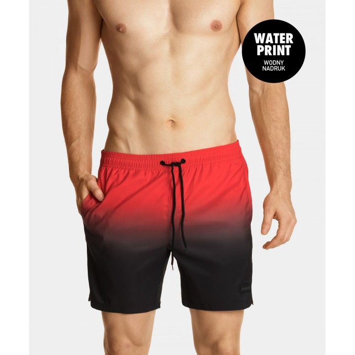 Плавки-боксеры ATLANTIC KMB-210 WL23 кораллового цвета /S