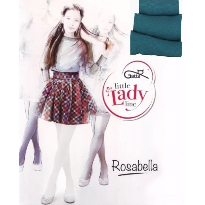 КОЛГОТКИ GATTA DZ ROSABELLA БЕНЗИНОВЫЕ 78 152/158