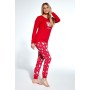 Пижама Cornette PD-671/346 «Время для нас», размер 2XL, красная.