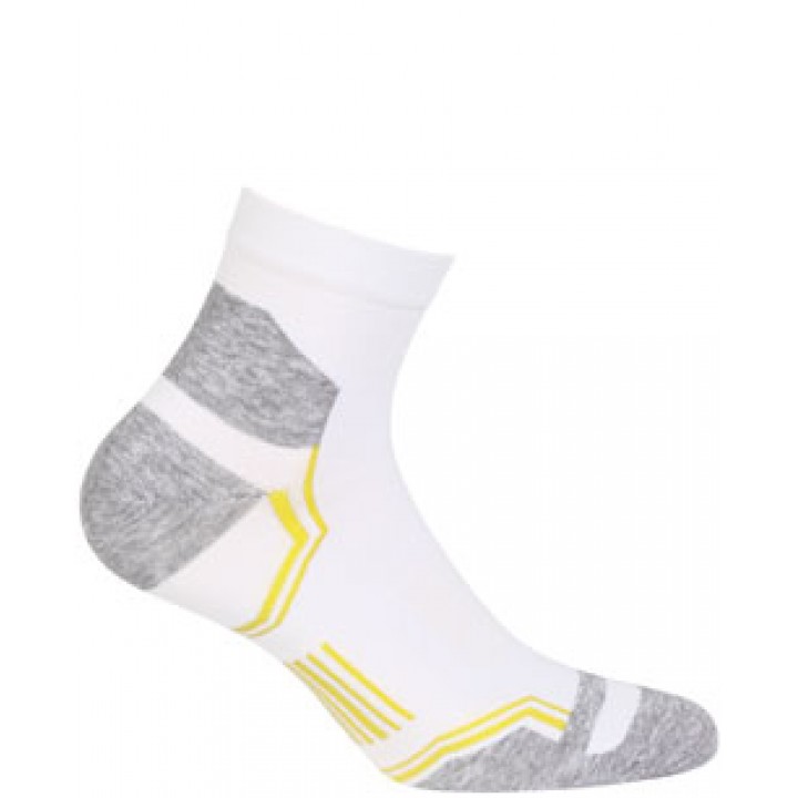 Мужские носки до щиколотки WOLA SPORT, размер W 995, белые, размер 41/43.