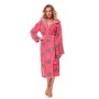 Женский банный халат L&L 2311 FUTURA AMARANTH /S