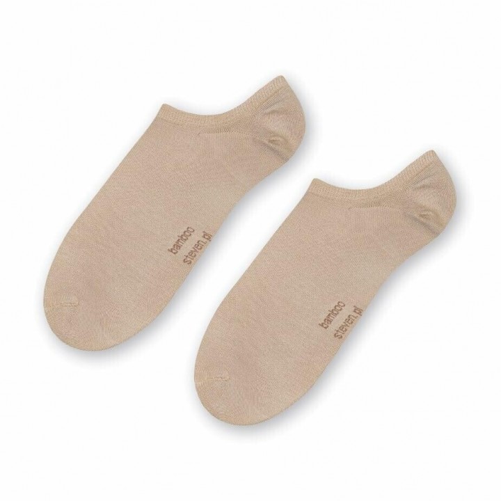 Носки Steven 094 KR, унисекс, бежевые, размер 41-43