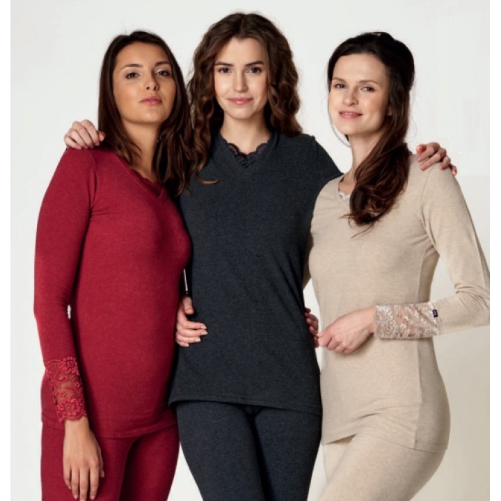 Футболка KEY LVD-729/4 Hot Touch, размер L, бежевая.