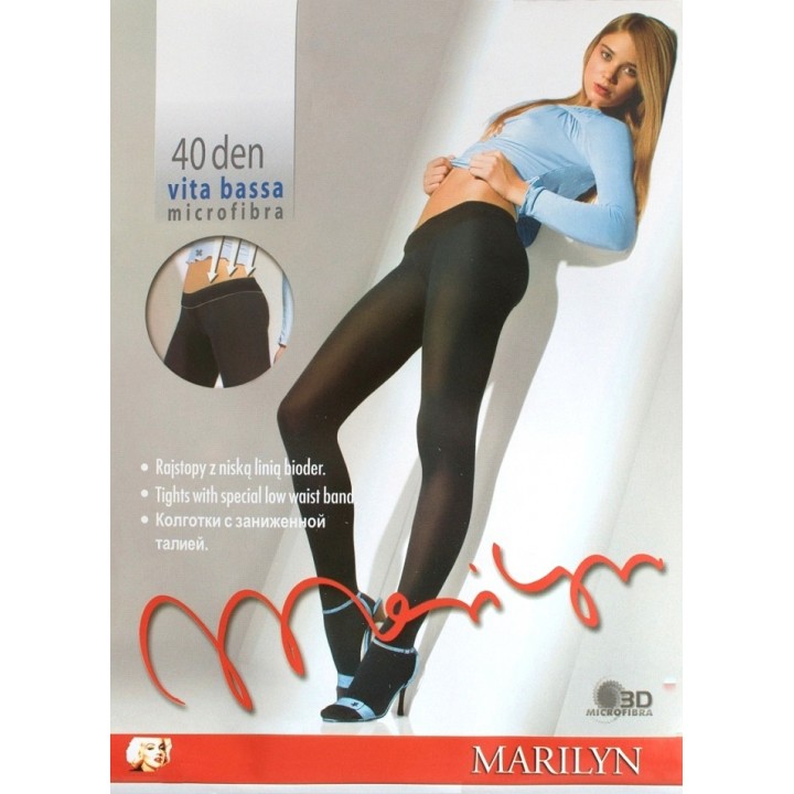 КОЛГОТКИ MARILYN VB 40 MICR 2 білі
