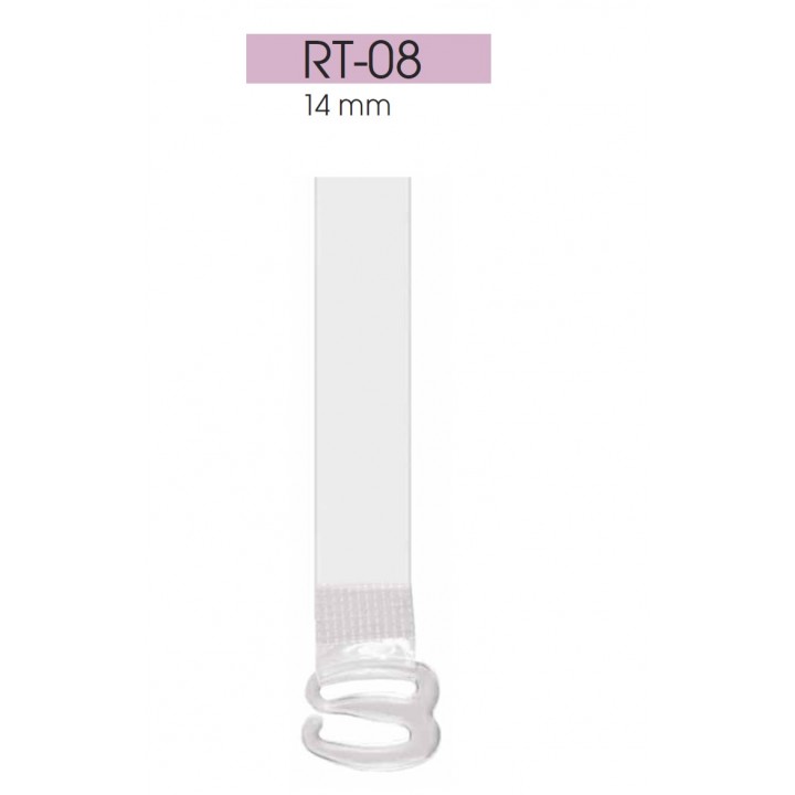 Бретели для бюстгальтера силіконові JULIMEX RT-08 SILIKON 14MM one size