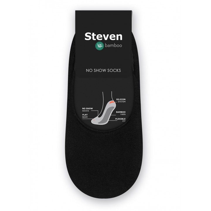 Мужские носки Steven 036, размер 41-43, черные.