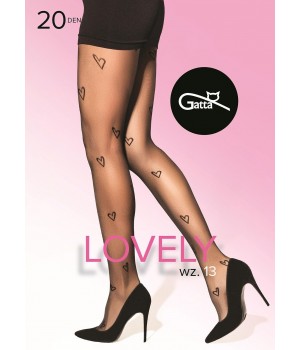 Колготки GATTA LOVELY 20 W 13 NERO /2