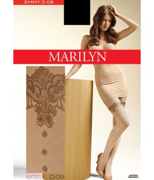Колготки MARILYN EMMY D09 20 ЧОРНО-СІРИЙ 1/2