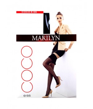 Чулки Мэрилин Коко E55 15 3/4 черные