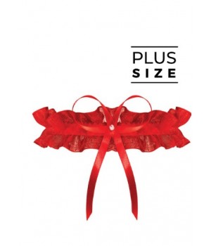 Підв'язка JULIMEX PW-02 ODESSA PLUS SIZE червона