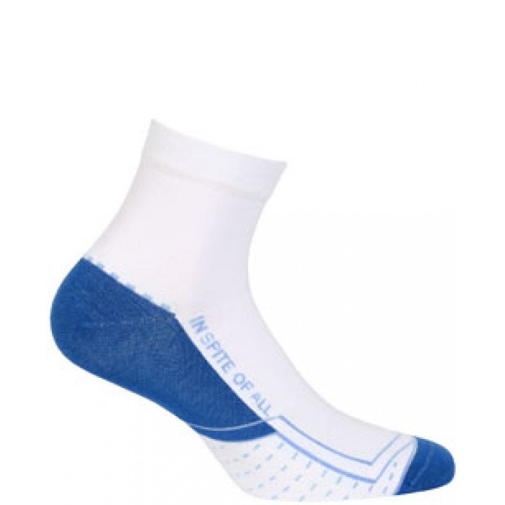 Мужские носки до щиколотки WOLA SPORT W 999 AZURE 41/43
