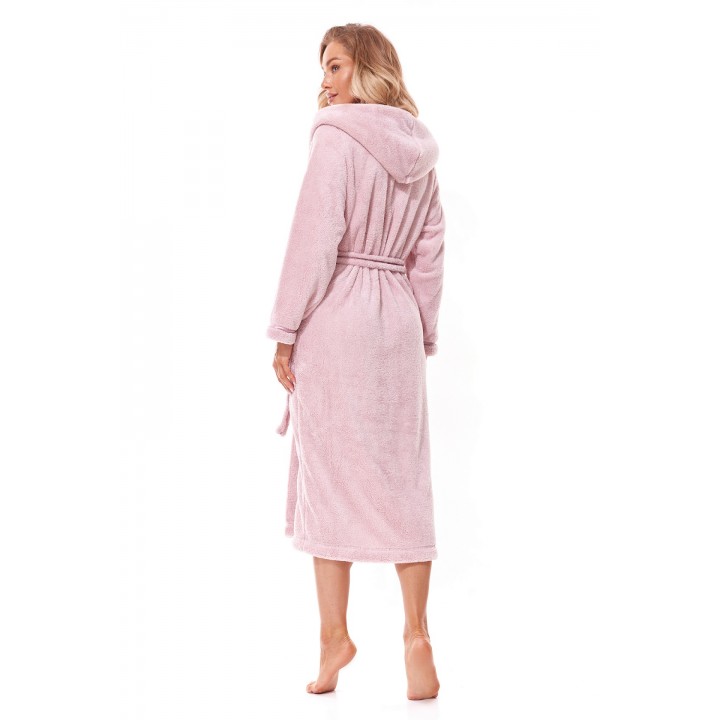 Банный халат L&L для женщин, модель 2322, мягкий балетный /M