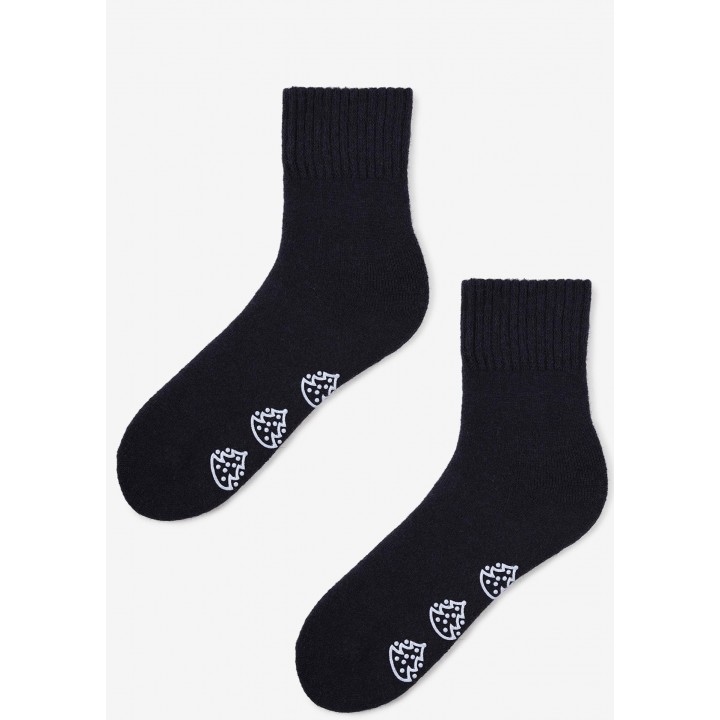 Махровые носки Marylyn Angora ABS, 45 шт., темно-синие.