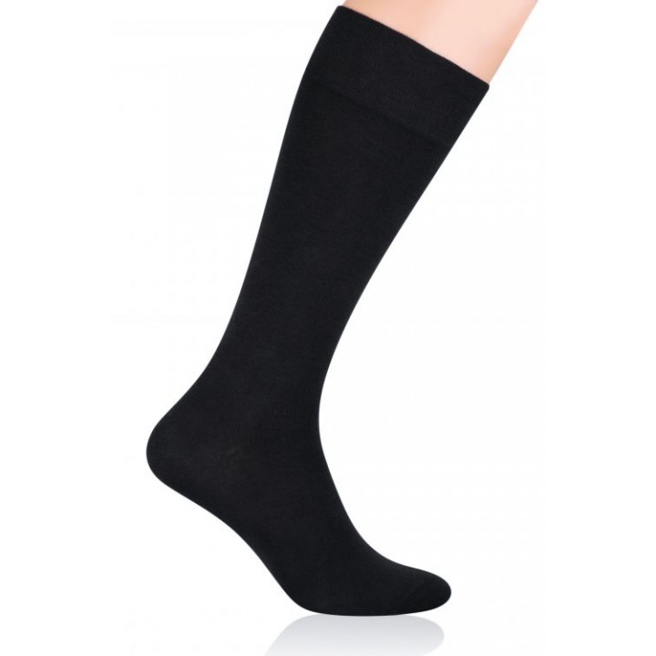 ШКАРПЕТКИ ДО КОЛІН STEVEN 027 ЧОЛОВІЧІ ЧОРНІ 44-46