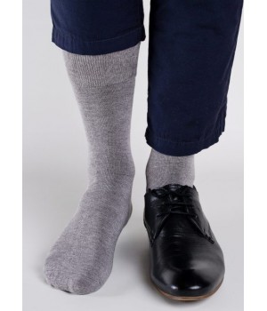 Бамбуковые носки REGINASOCKS 0534 серые, размеры 43-46