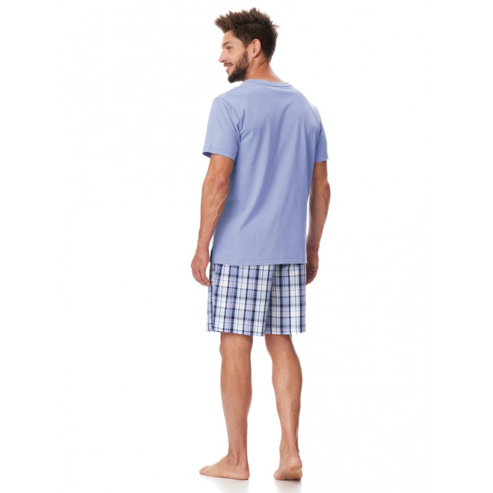 Пижама Key Pajama MNS-455 A23 XXL, синяя.