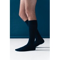 Гольфы до колена Steven 027, мужские, темно-синие, размеры 41-43