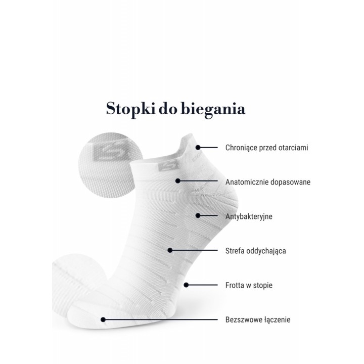 ШКАРПЕТКИ ДЛЯ БІГУ STEVEN 177, РОЗМІР 38-40