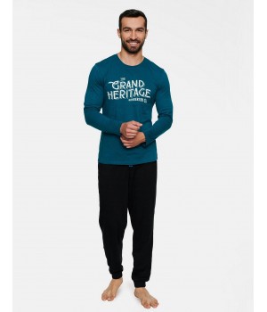 Пижама HENDERSON 40021, цвет бирюзовый, размер M.