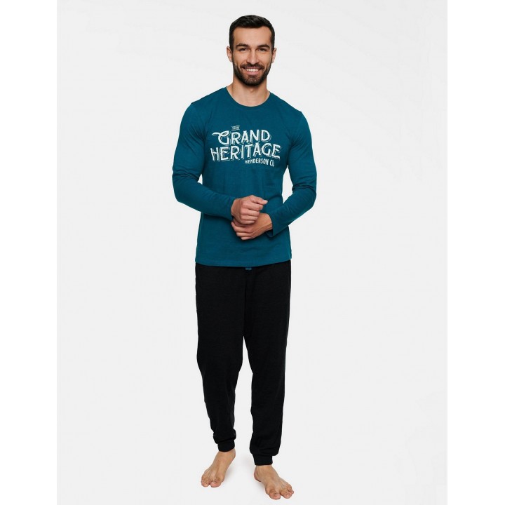 Пижама HENDERSON 40021, цвет бирюзовый, размер M.